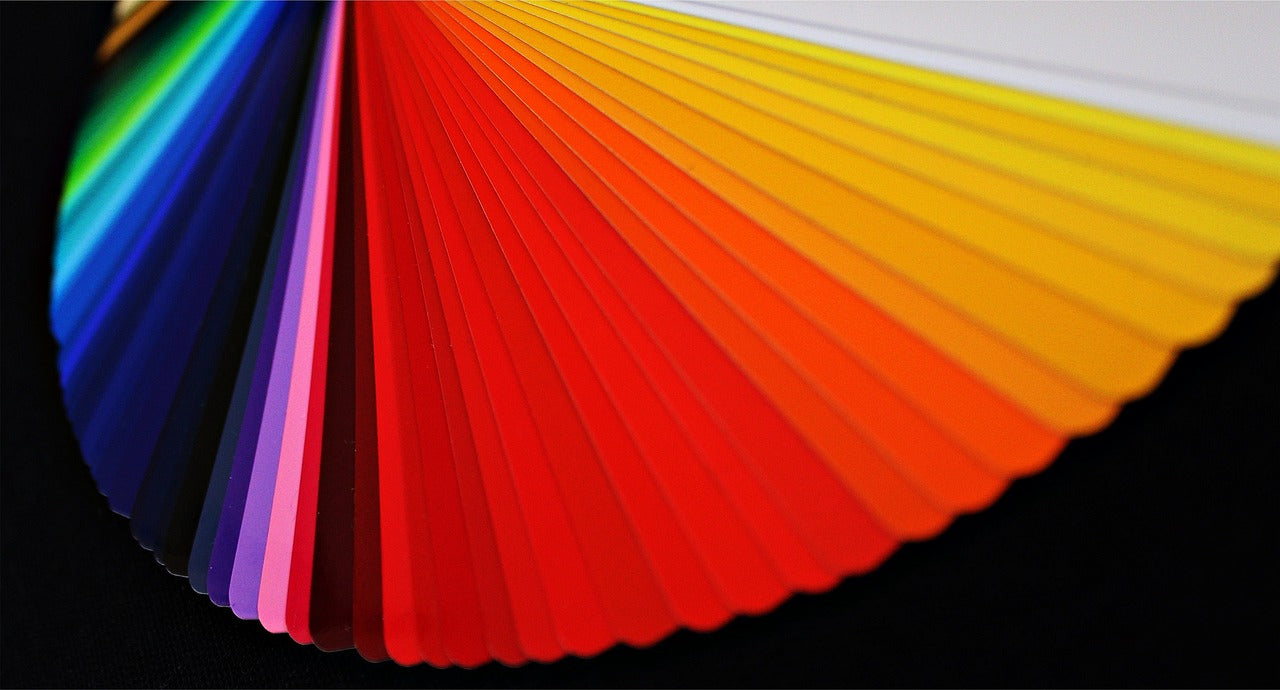 Image of Array of colors.
